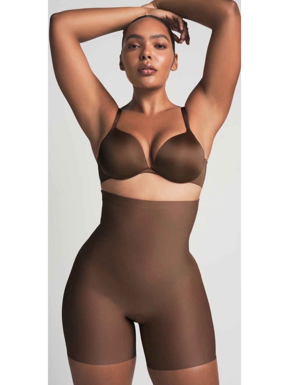 NWT SKIMS Body Core Sculpt High-Waisted Short in Jasper - Small